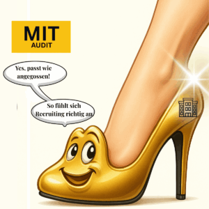 Cinderella Audit: Mit Recruiting-Analyse passt alles – Symbolbild für erfolgreiches Recruiting